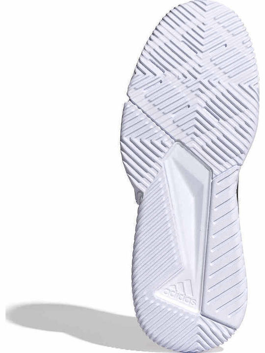 adidas Courtquick Ανδρικά Παπούτσια Padel Λευκά