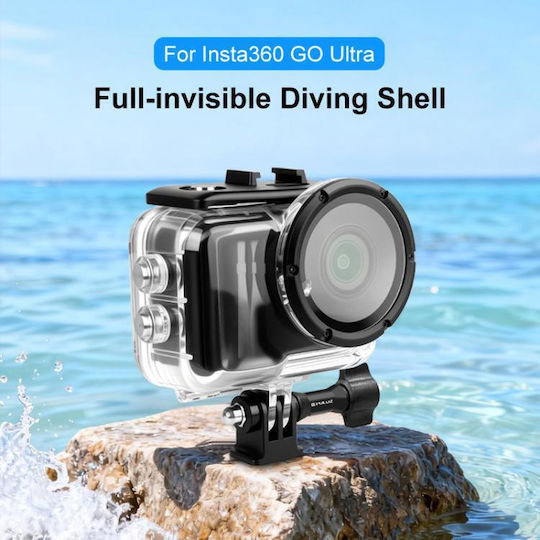 Puluz Waterproof Underwater Case Diving 50m Insta360 Go Ultra Pu1087t