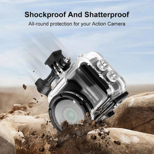 Puluz Waterproof Underwater Case Diving 50m Insta360 Go Ultra Pu1087t