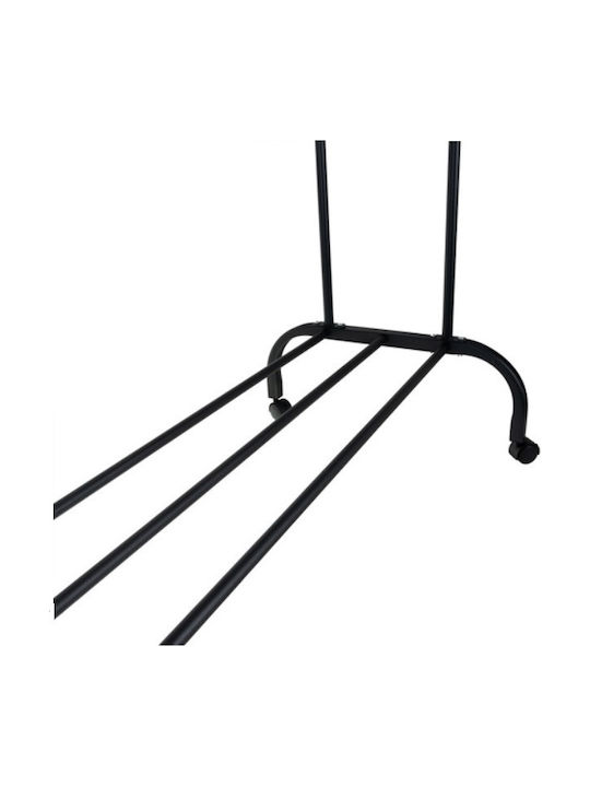 Kremastră De Podea Pe Roți Din Metal Neagră 150x110cm