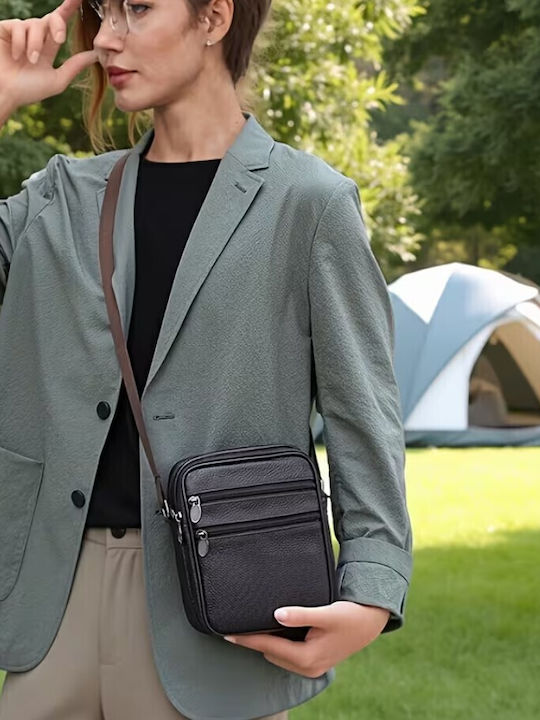 Men's Shoulder / Crossbody Bag Brown