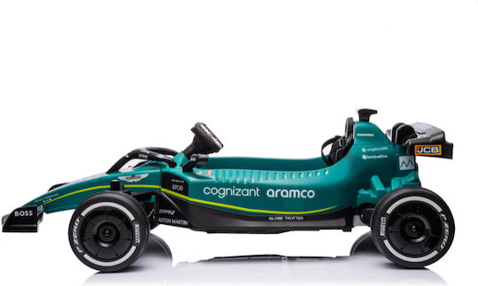 Aston Martin Formula Μονοθέσιο με Τηλεκοντρόλ Τύπου 12 Volt Πράσινο