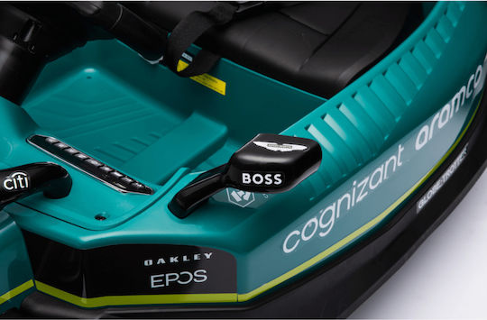 Aston Martin Formula Μονοθέσιο με Τηλεκοντρόλ Τύπου 12 Volt Πράσινο