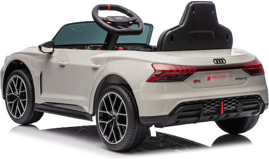 Audi RS e-tron GT Μονοθέσιο με Τηλεκοντρόλ Licensed 12 Volt Γκρι