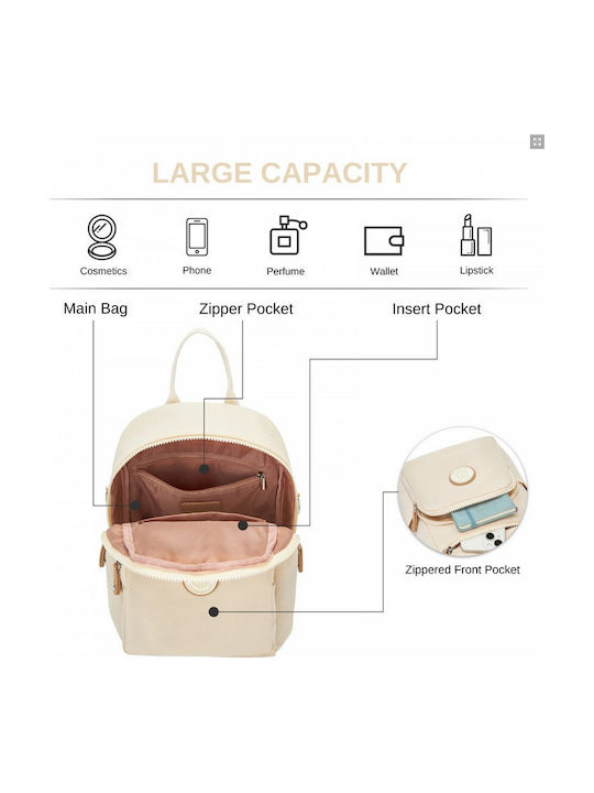 Women's Backpack Beige