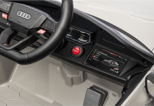 Audi RS e-tron GT Μονοθέσιο με Τηλεκοντρόλ Licensed 12 Volt Γκρι