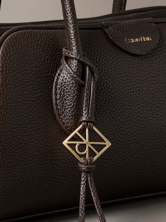 Calvin Klein Women's Shoulder Bag Brown Calvin Klein Women's Shoulder Bag Brown