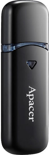 Apacer Ah355 128GB USB 3.2 Stick Black