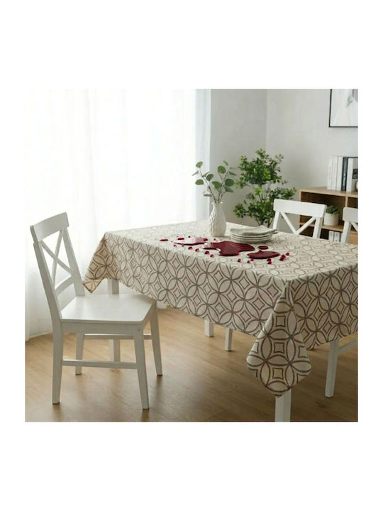 Față De Masă Bumbac Rezistent La Pete Dark 120x160 Cm
