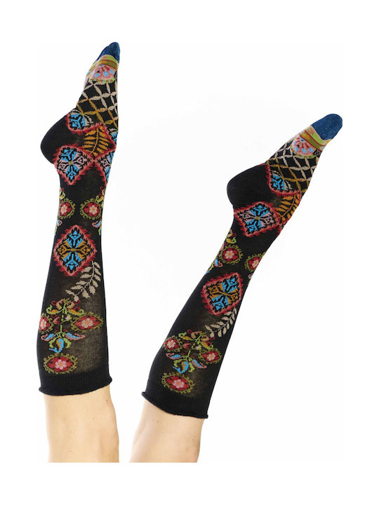 Desmazieres Drino Patterned Socks Multicolored Desmazieres Drino Patterned Socks Multicolored
