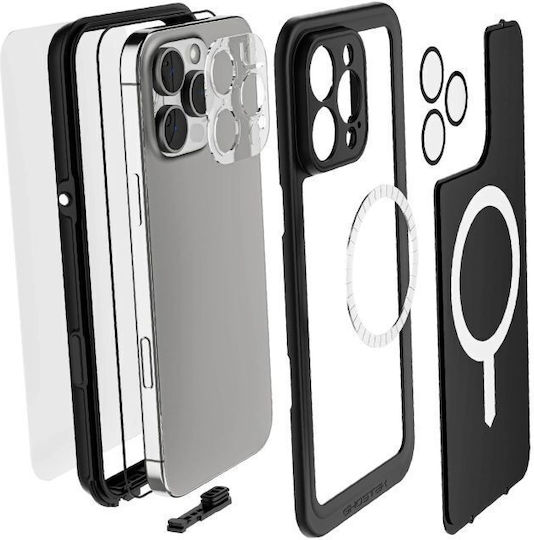Ghostek Nautical Slim 360 Full Cover Πλαστικό / Σιλικόνης Αδιάβροχο Μαύρο (iPhone 16 Pro MaxGalaxy Note 9)