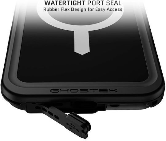Ghostek Nautical Slim 360 Full Cover Πλαστικό / Σιλικόνης Αδιάβροχο Μαύρο (iPhone 16 Pro MaxGalaxy Note 9)