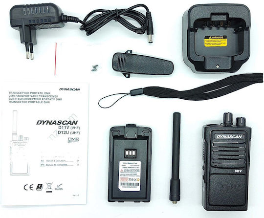DynaScan D11V Stație Radio Emisie-Recepție Fără Fir VHF 5W