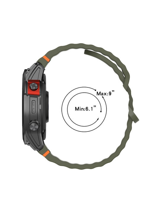 Silicone Strap Beige (Garmin Fenix 8 Garmin Fenix E)