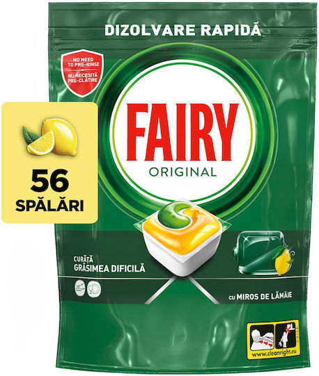 Fairy All In One 56 Κάψουλες Πλυντηρίου Πιάτων