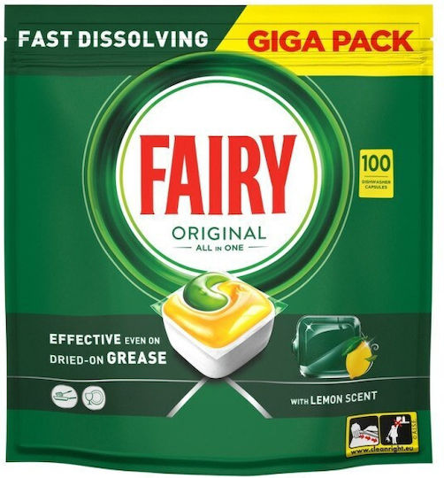 Fairy All In One 100 Dishwasher Pods
