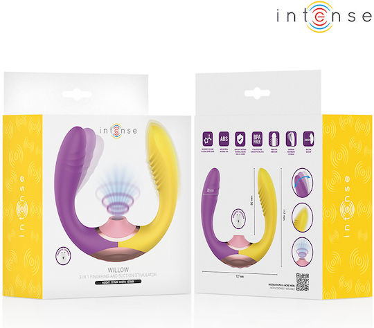 Intense Stimulator Mini Διπλός Δονητής 12.7cm