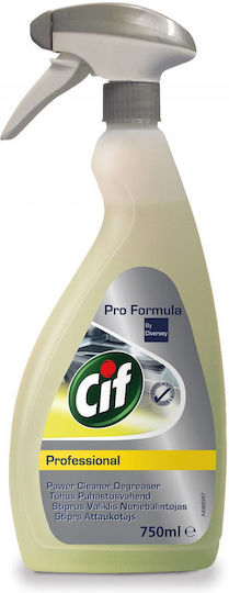 Cif Power Cleaner Degreaser Καθαριστικό Spray για Λίπη 750ml