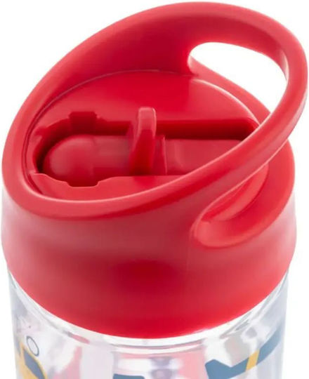 Stephen Joseph Kids Water Bottle Plastic with Straw Tritan 300ml