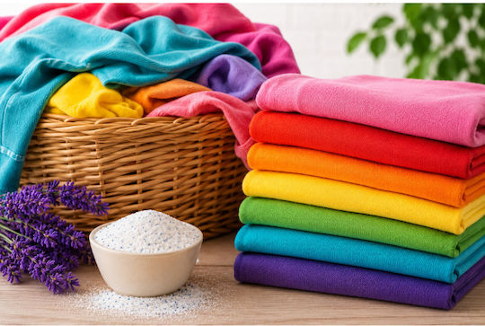 Ecover Detergent Powder with Fragrance Λεβάντα for Coloreds Clothes 3kg (40 Measuring Cups)