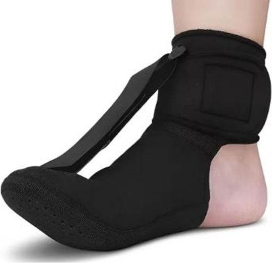 Cizmă Glezna Reglabilă 25.8cm Neopren în Culoare Neagră ORTZPFASPL4044BLK
