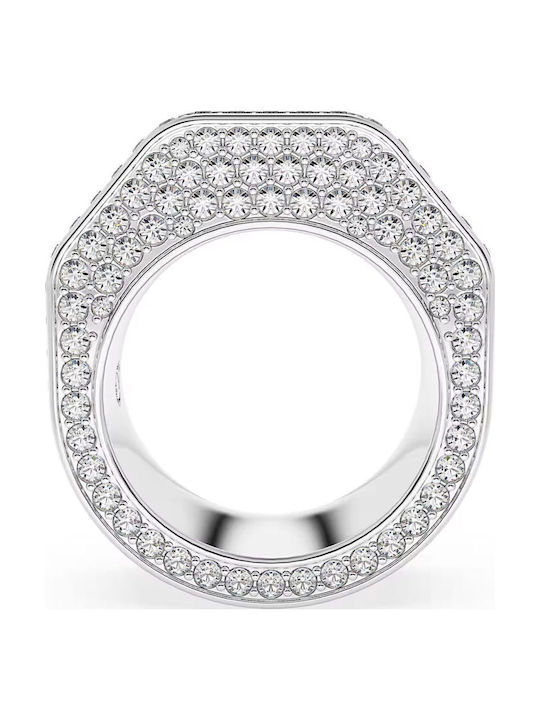Swarovski Γυναικείο Δαχτυλίδι με Πέτρες από Ατσάλι