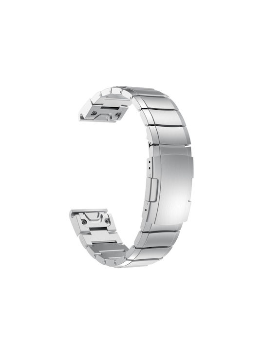 Garmin Instinct 2x Solar Titanium Alloy Quick Release 26mm Watch Band Sliver
