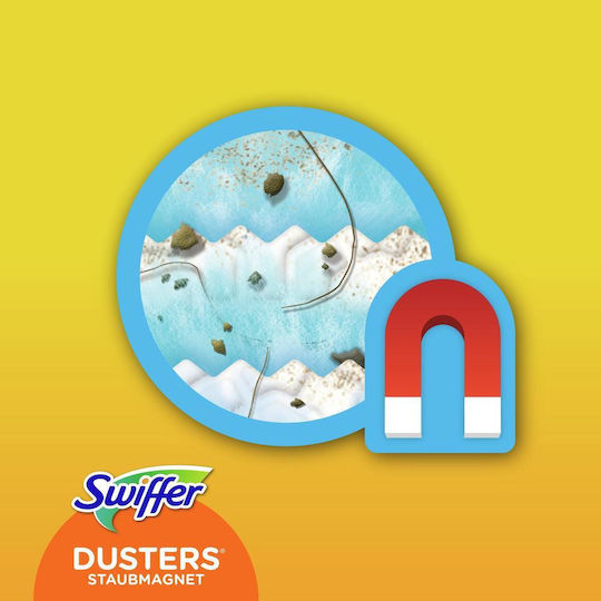 Swiffer Duster Feather Duster with Handle & Refills 4 Pieces