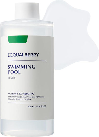 Eqqualberry Dischete Tonice Pentru Față cu Centella Asiatica, Niacinamidă & Pantenol 300ml