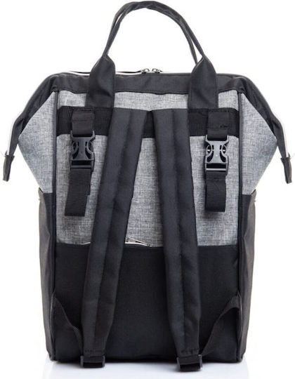 SteweHome Diaper Bag-Changing Mat Shoulder/Handbag Gray 30cm