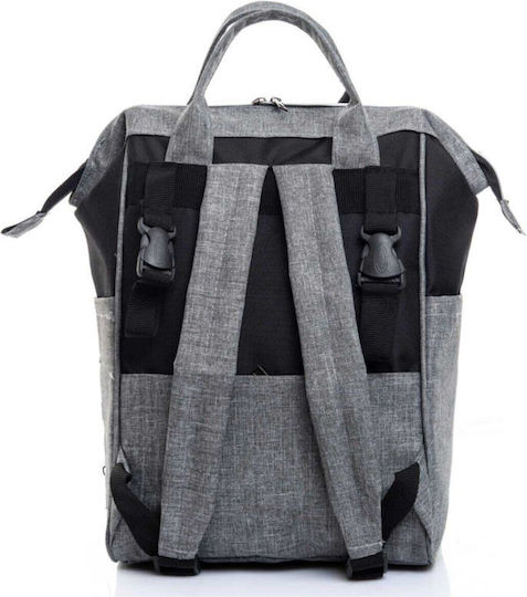 SteweHome Diaper Bag-Changing Mat Shoulder/Handbag Gray 30cm