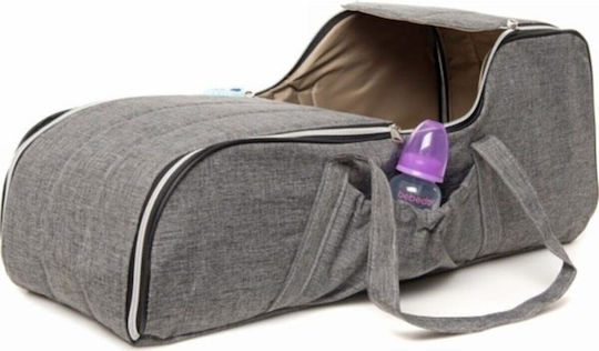 SteweHome Diaper Bag-Changing Mat Shoulder/Handbag Gray 30cm