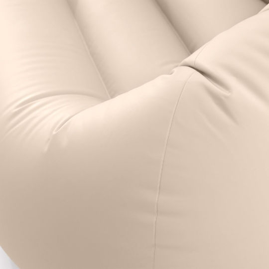 Intex Φουσκωτή Πολυθρόνα Μπεζ 137x127cm