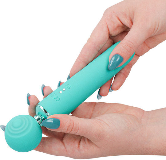 Intense Aspirator Vaginal cu Vibrație Turcoaz