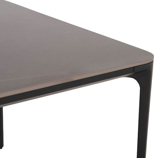 Set Dining de Exterior Victus 7 Piese Gri cu Perne