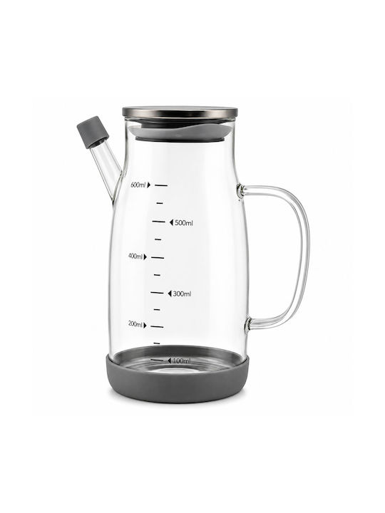 Ankor Glass Oil Can with Flow 650ml