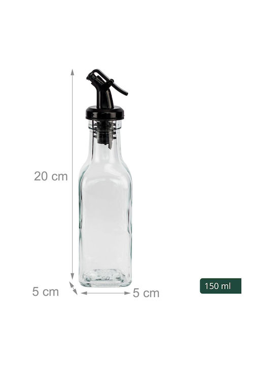 Relaxdays Σετ Λαδόξιδο Γυάλινο με Ροή 150ml