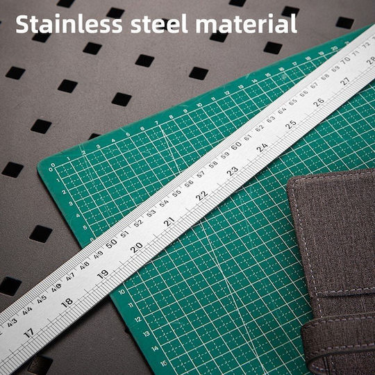 Metal Ruler Deli Dl8100 1000 Mm