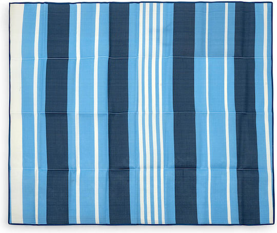 Ψάθα Παραλίας Πλαστική 150x180 Sand & Stone Blue 150x180