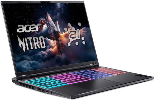Acer Nitro 16 AI AN16 -61 16" 165Hz (Ryzen AI 300 Series-9 365/32GB/1.0TB SSD + 32GB SSD/No OS) (US Keyboard)