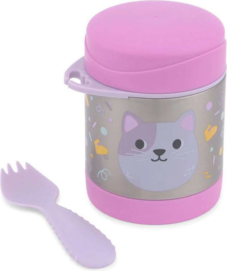 Skip Hop Cat Baby Food Thermos Stainless Steel 325ml