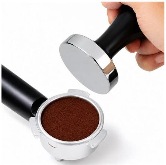Tamper cu Suprafață Plată 51mm în Culoare Maro
