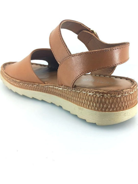 Sommer Damenplattformen Tabac