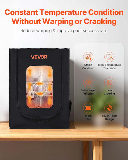 Vevor 3d Printer Enclosure Dustproof Waterproof 3d Printer Tent