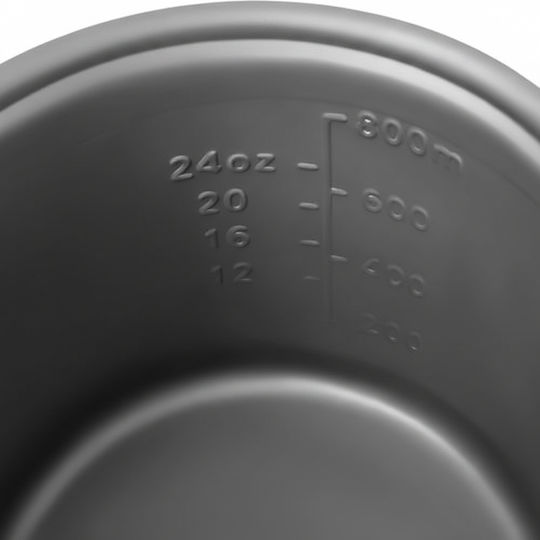 Set De Gătit Camping Zola 2 Oale 0,8/0,4 L Tacâmuri Pliabile Compacte Incluse Husă De Transport Gri