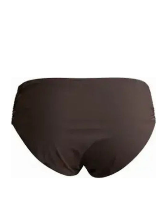 Bikini Set High Waist Orange 5144.Brown