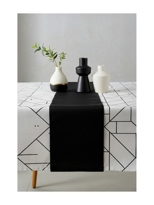 SteweHome Linen Grey Tablecloth 150x50cm
