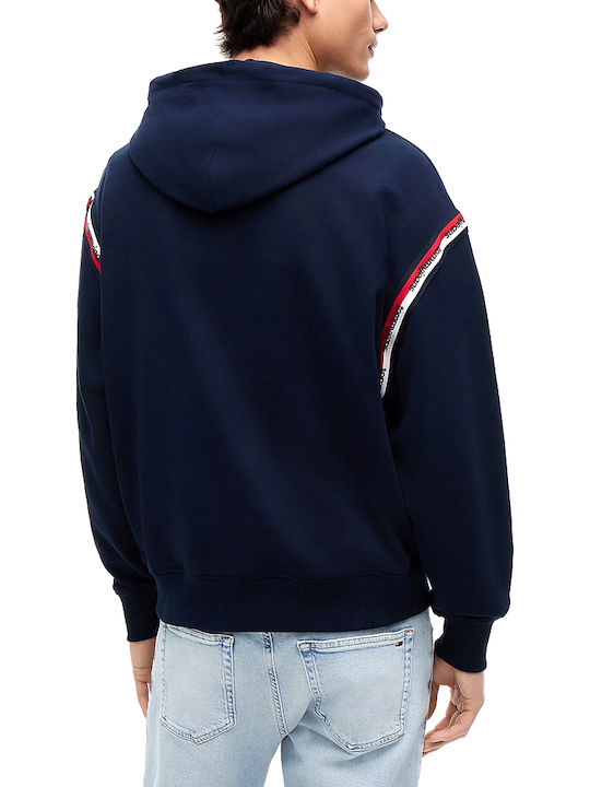 Tommy Hilfiger Sweatshirt with Hood Red-White-Blue