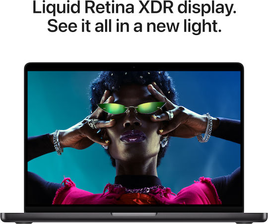Apple MacBook Pro 14.2" IPS Retina Display 120Hz (M5-10-Core/16GB/1TB SSD/10-Core GPU) Space Black (US Keyboard)
