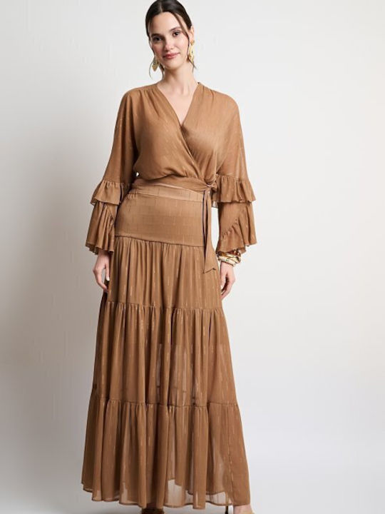 Maxi Skirt Brown